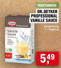 Handelshof DR.OETKER PROFESSIONAL VANILLE SAUCE Angebot