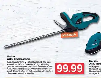 Famila Nord West Marken Akku Heckenschere Angebot