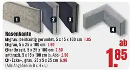 B1 Discount Baumarkt Rasenkante Angebot