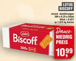 Handelshof Lotus Biscoff Angebot