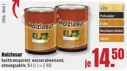 B1 Discount Baumarkt Holzlasur Angebot