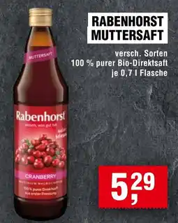Handelshof Rabenhorst MutterSaft Angebot
