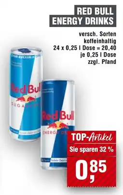 Handelshof Red Bull Energy Drinks Angebot