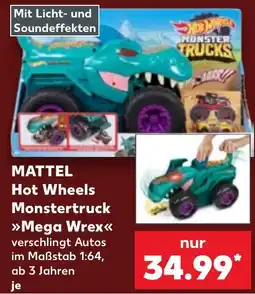 Kaufland MATTEL Hot Wheels Monstertruck »Mega Wrex« Angebot