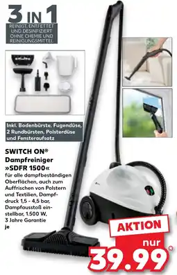 Kaufland SWITCH ON® Dampfreiniger »SDFR 1500« Angebot