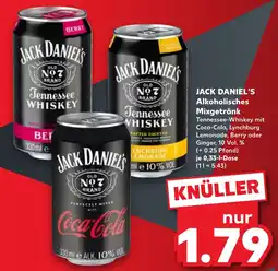 Kaufland JACK DANIEL'S Alkoholisches Mixgetränk Angebot