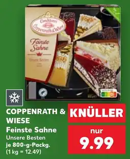 Kaufland COPPENRATH & WIESE Feinste Sahne Angebot