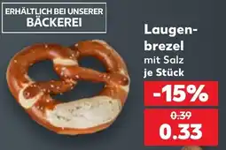 Kaufland Laugenbrezel mit Salz Angebot