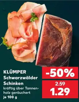 Kaufland KLÜMPER Schwarzwälder Schinken Angebot