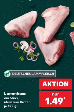 Kaufland DEUTSCHES LAMMFLEISCH Lammhaxe Angebot