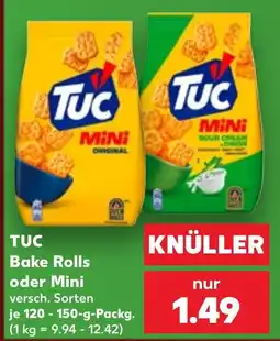 Kaufland TUC Bake Rolls oder Mini Angebot