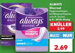Kaufland ALWAYS Discreet Angebot