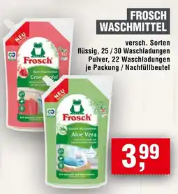 Handelshof Frosch Waschmittel Angebot