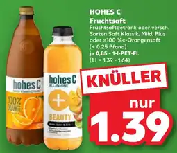Kaufland hohes C Fruchtsaft Angebot