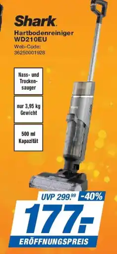 Expert Shark Hartbodenreiniger WD210EU Angebot