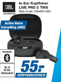 Expert JBL HARMAN In-Ear Kopfhörer LIVE PRO 2 TWS Angebot