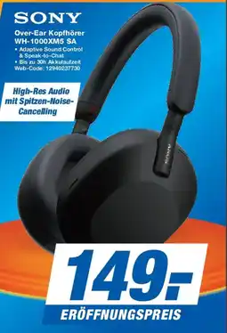 Expert SONY Over-Ear Kopfhörer WH-1000XM5 SA Angebot