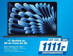 Expert 13" MacBook Air. Mit der Power des M5. Angebot