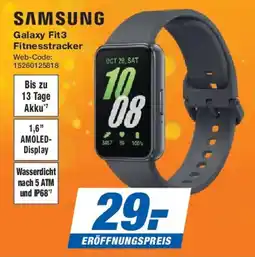 Expert Samsung Galaxy Fit3 Fitness tracker Angebot