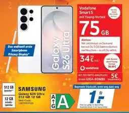 Expert SAMSUNG Galaxy S26 Ultra 512 GB 12 GB Angebot