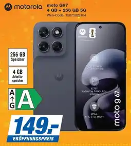 Expert Mmotorola moto G67 Angebot