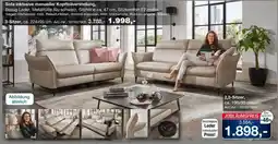 Möbel Inhofer Sofa inklusive manueller Kopfteilverstellung Angebot
