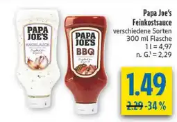 diska Papa Joe's Feinkostsauce Angebot