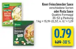 diska Knorr Feinschmecker Sauce Angebot