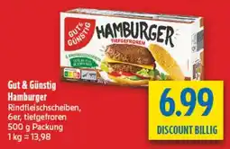 diska Gut & Günstig Hamburger Angebot