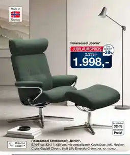 Möbel Inhofer Relaxsessel Stressless® „Berlin“ Angebot