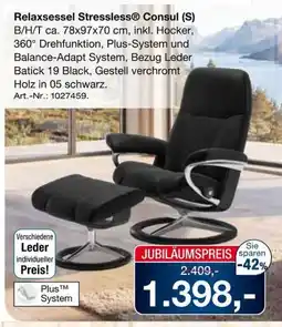 Möbel Inhofer Relaxsessel Stressless® Consul (S) Angebot