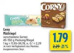 diska Corny Müsliriegel Angebot