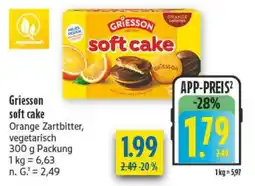 diska Griesson soft cake Orange Zartbitter Angebot