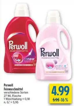 diska Perwoll Feinwaschmittel Angebot