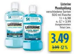 diska Listerine Mundspülung Angebot
