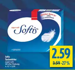 diska Softis Taschentücher super-soft Angebot