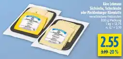diska Käse Lehmann Sächsische, Tschechische oder Mecklenburger Käseplatte Angebot