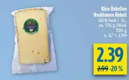 diska Käse Rebellen Heublumen Rebell Angebot
