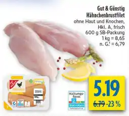 diska Gut & Günstig Hähnchenbrustfilet Angebot