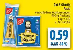 diska Gut & Günstig Pasta Angebot