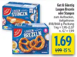 diska Gut & Günstig Laugen Brezeln Angebot