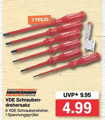 Famila Nord West VDE Schraubendrehersatz Angebot