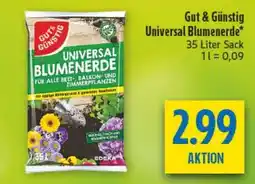 diska Gut & Günstig Universal Blumenerde Angebot