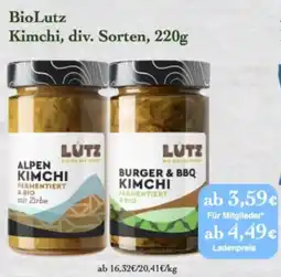 LPG Biomarkt BioLutz Kimchi Angebot