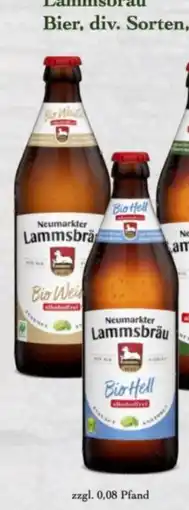 LPG Biomarkt Neumarkter Lammsbräu Bio Hell Angebot