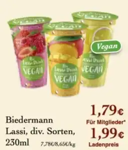 LPG Biomarkt Biedermann Lassi Angebot