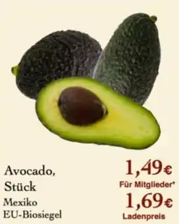 LPG Biomarkt Avocado, Mexiko EU-Biosiegel Angebot