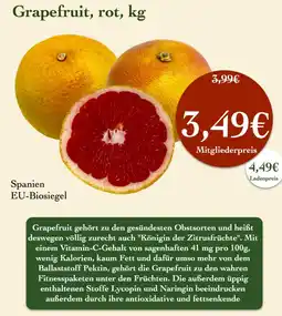 LPG Biomarkt Grapefruit, rot Angebot
