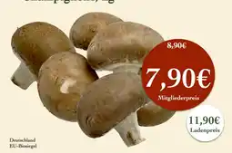 LPG Biomarkt Champignons Angebot