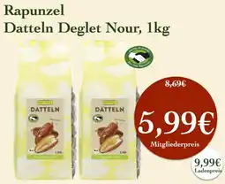 LPG Biomarkt Rapunzel Datteln Deglet Nour Angebot